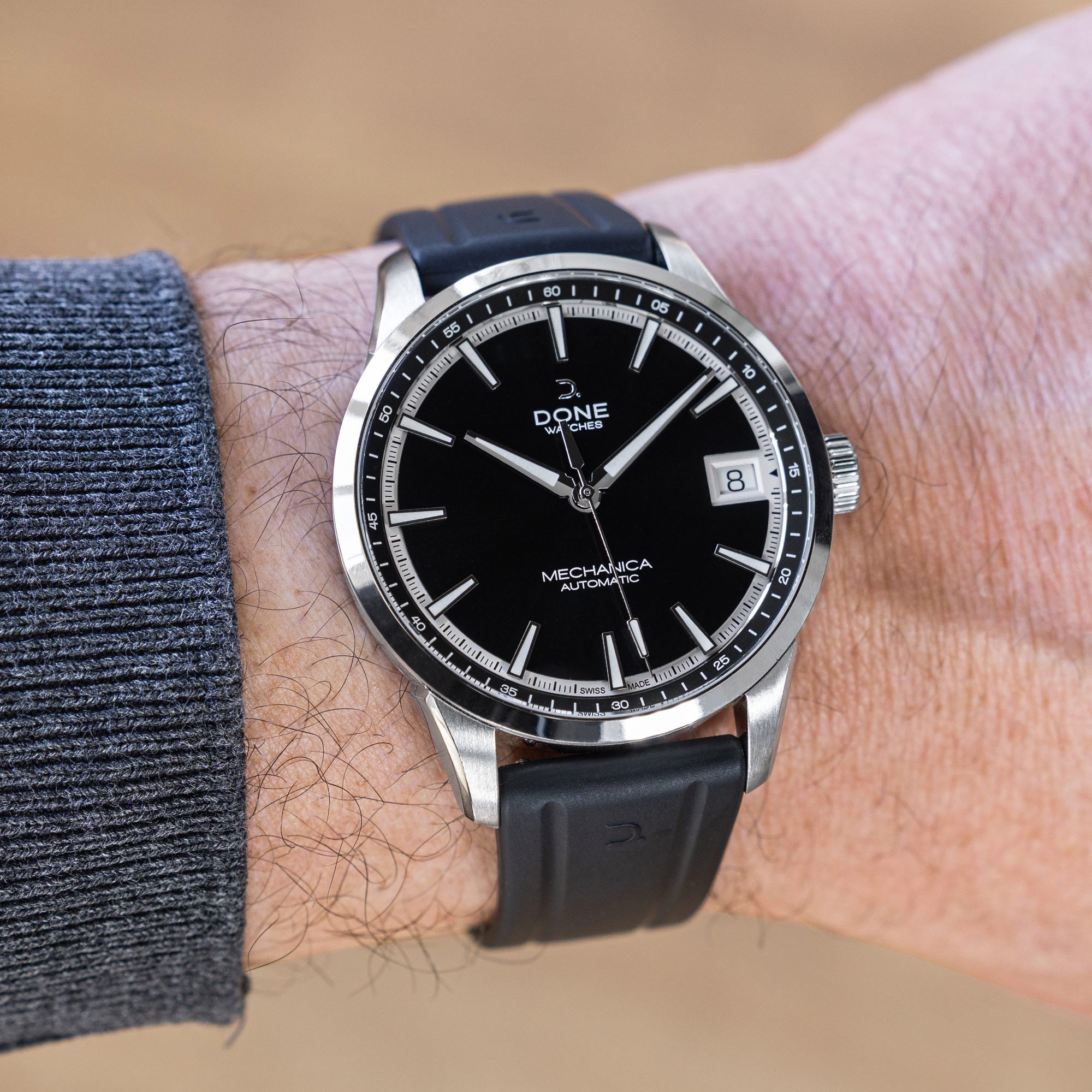 #Bracelet_Caoutchouc Noir, #Bracelet_Black rubber