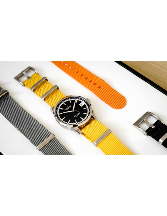 NATO Strap 20mm - Yellow with s-steel buckle 2