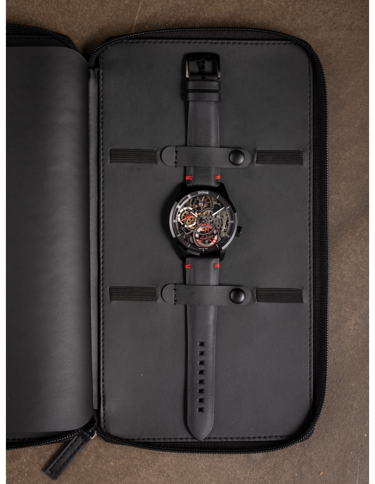 MECHANICA B02 TITANE / PVD Noir