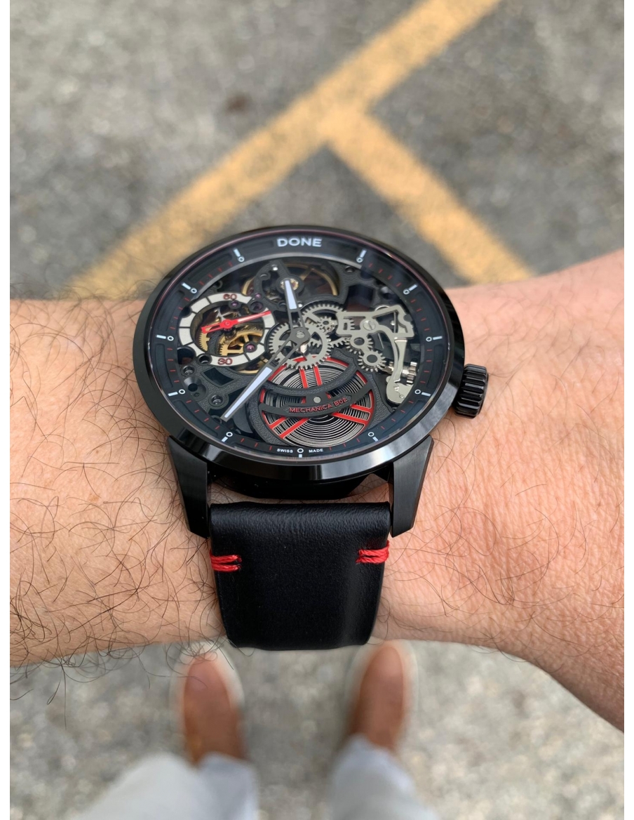 MECHANICA B02 TITANIUM / Black PVD