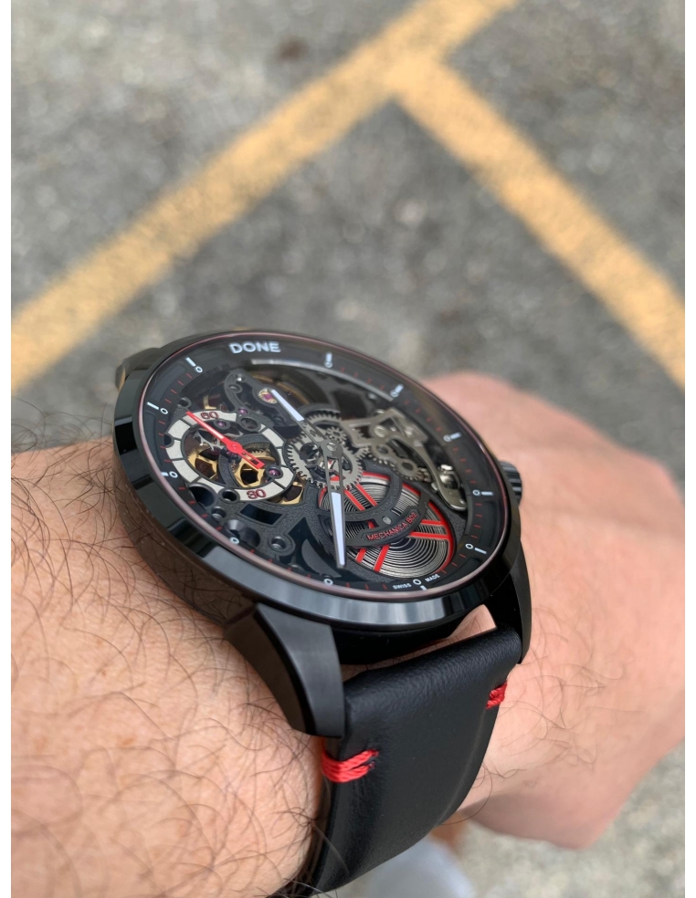 MECHANICA B02 TITANIUM / Black PVD