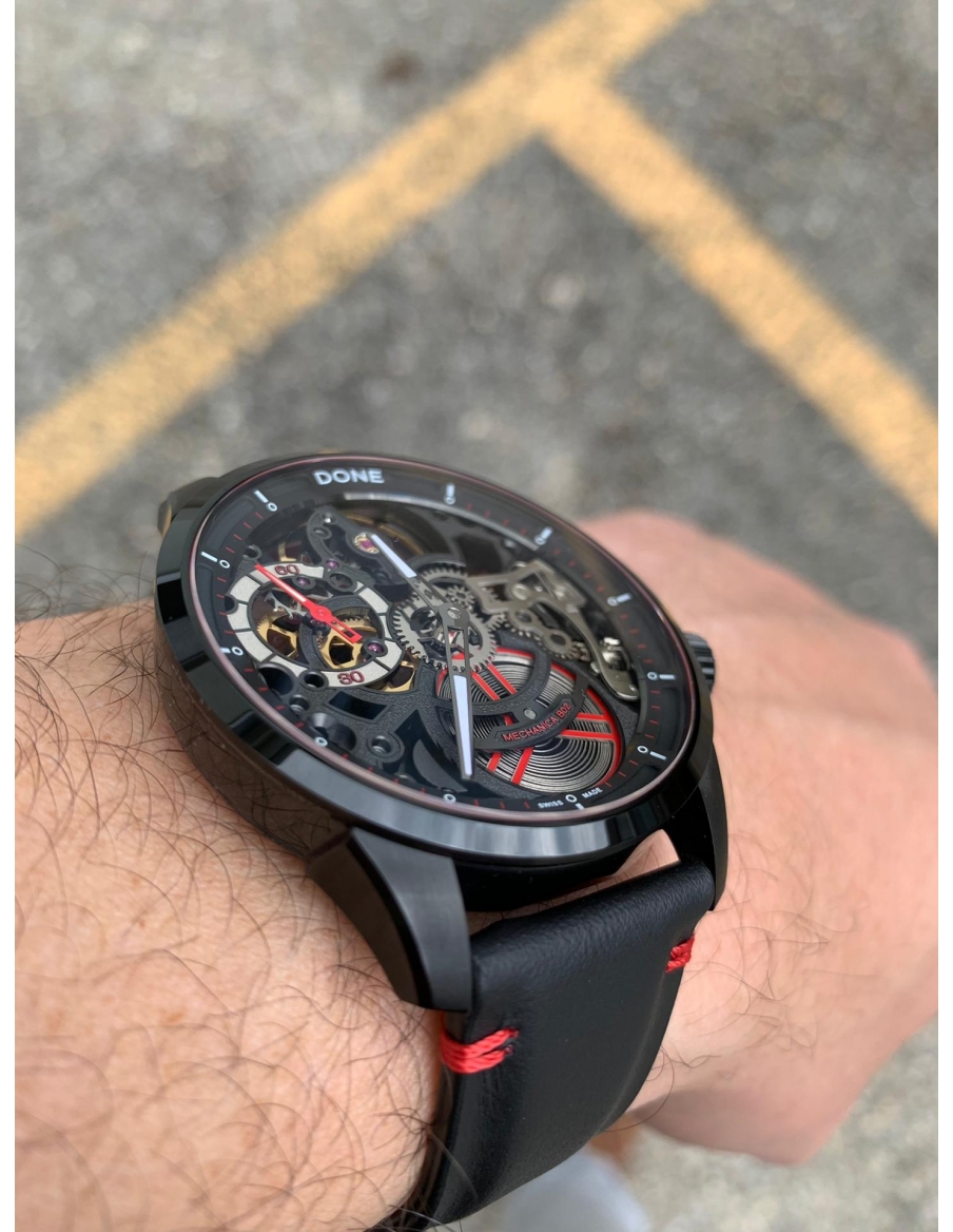 MECHANICA B02 TITANIUM / Black PVD