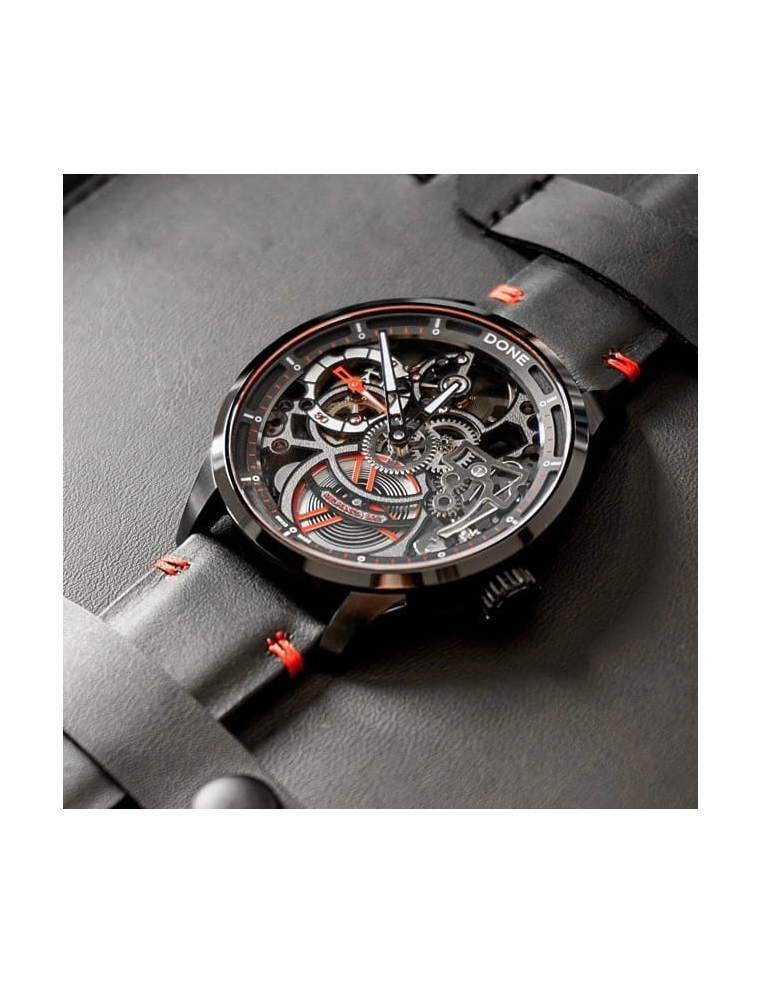 MECHANICA B02 TITANIUM / Black PVD