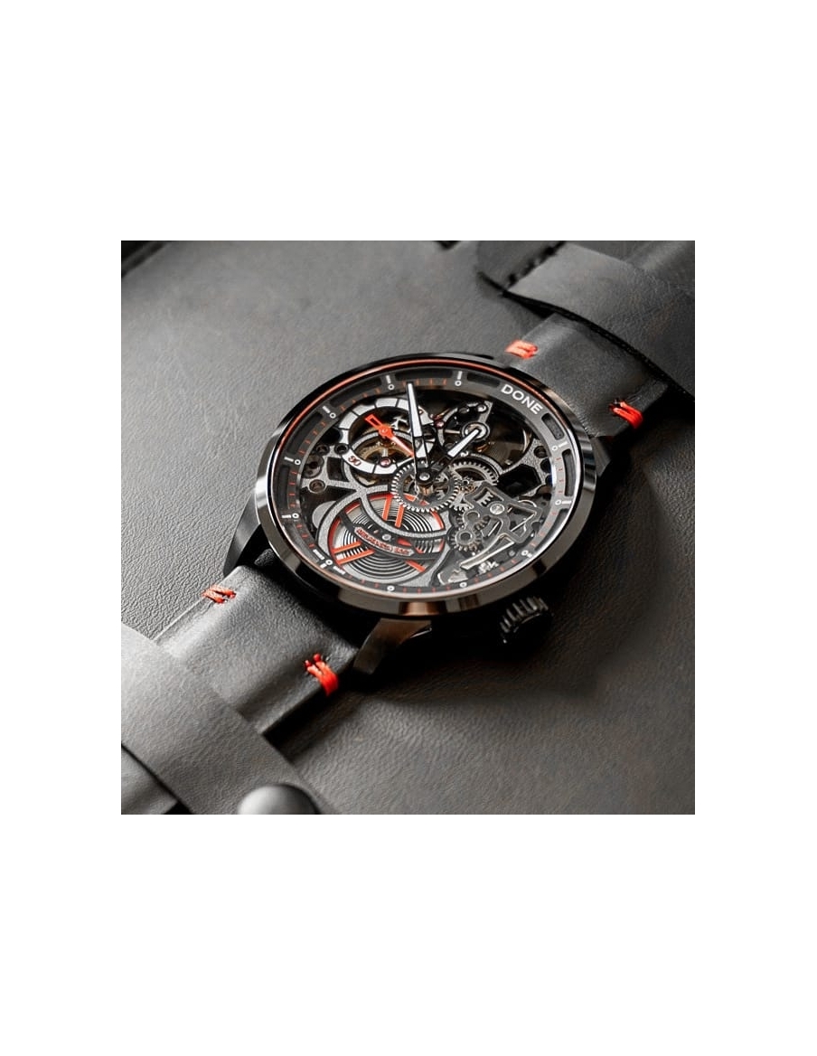 MECHANICA B02 TITANIUM / Black PVD