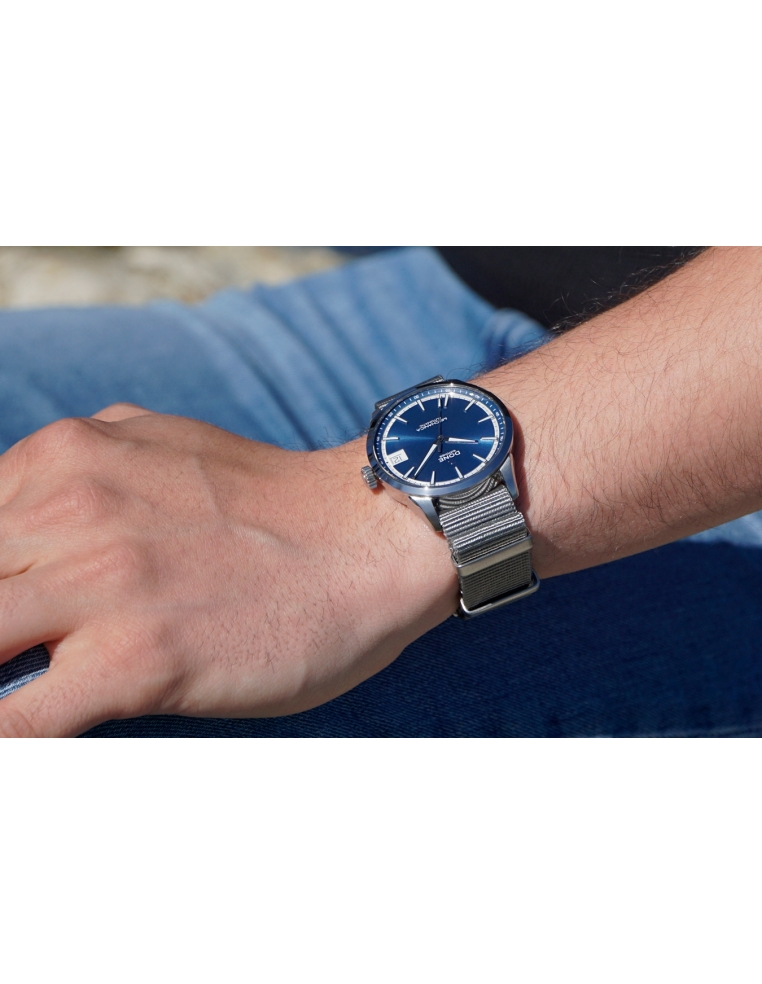 NATO Strap 20mm - Grey with s-steel buckle