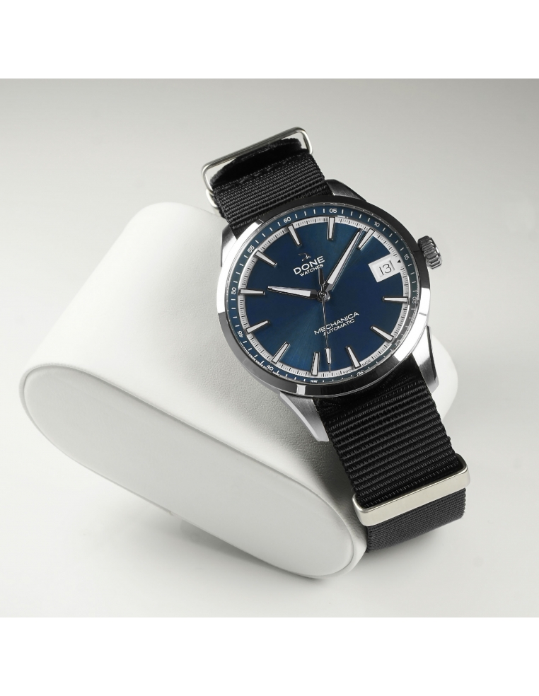 Bracelet 20mm - NATO noir sur boucle acier