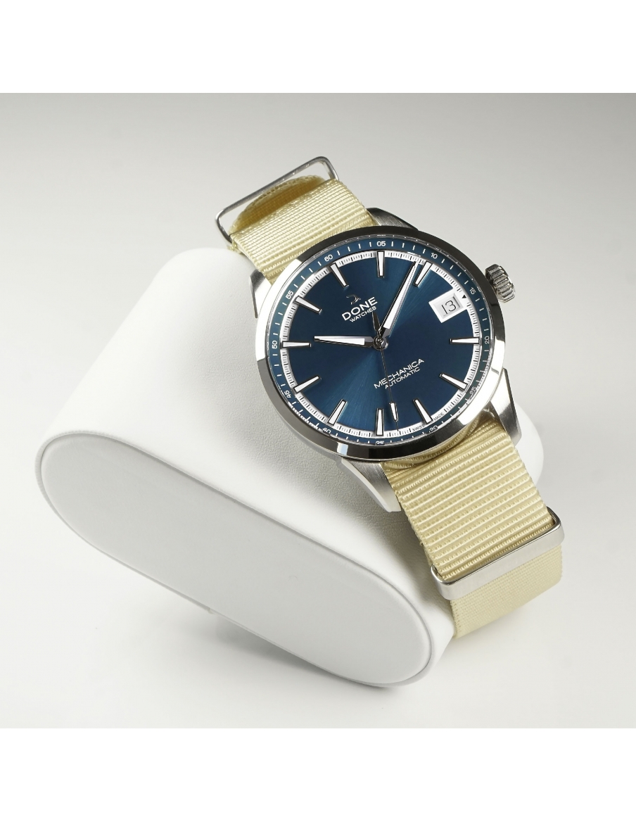 NATO Strap 20mm - Beige with s-steel buckle