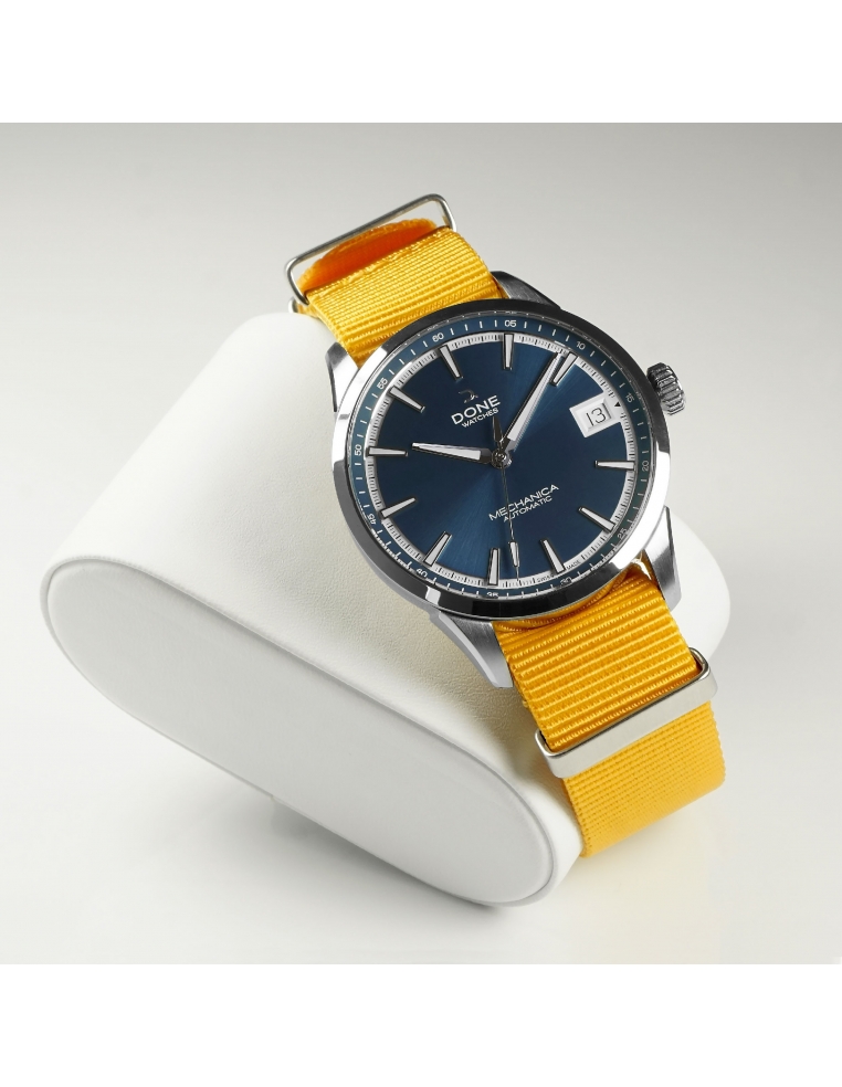 NATO Strap 20mm - Yellow with s-steel buckle