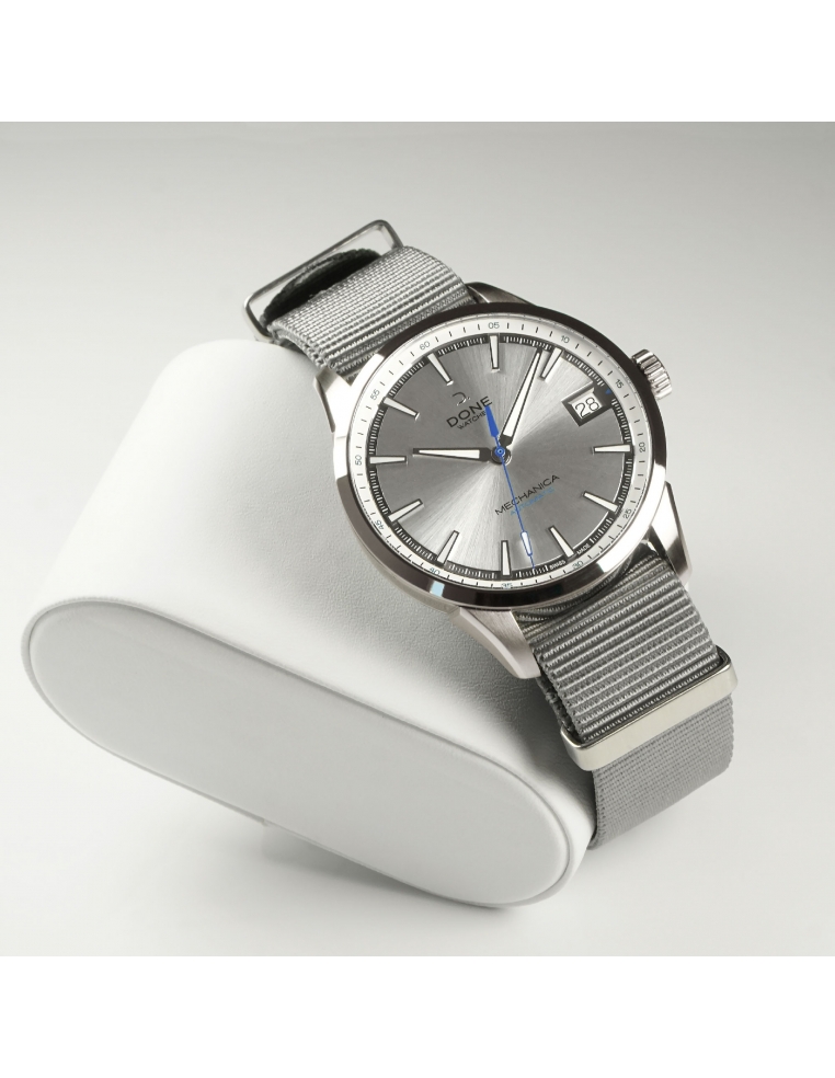 NATO Strap 20mm - Grey with s-steel buckle