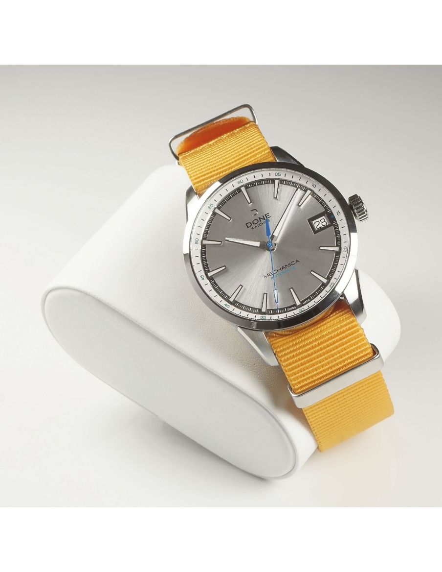 Bracelet 20mm - NATO jaune sur boucle acier