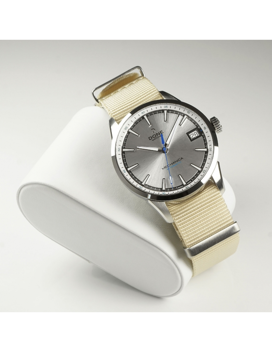 NATO Strap 20mm - Beige with s-steel buckle