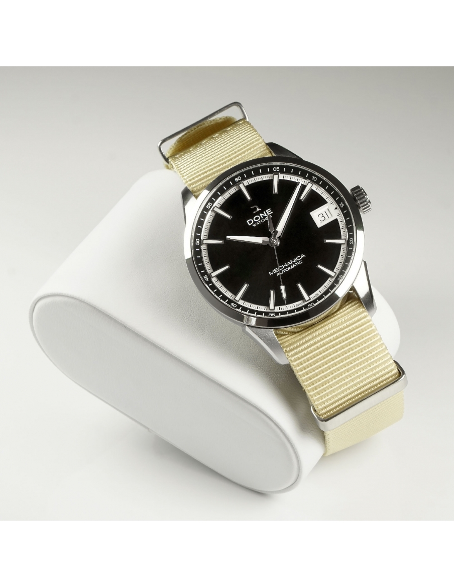 Bracelet 20mm - NATO beige sur boucle acier