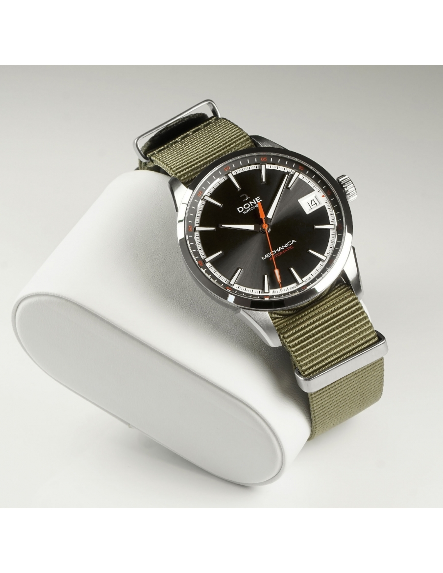 NATO Strap 20mm - Olive green with s-steel buckle