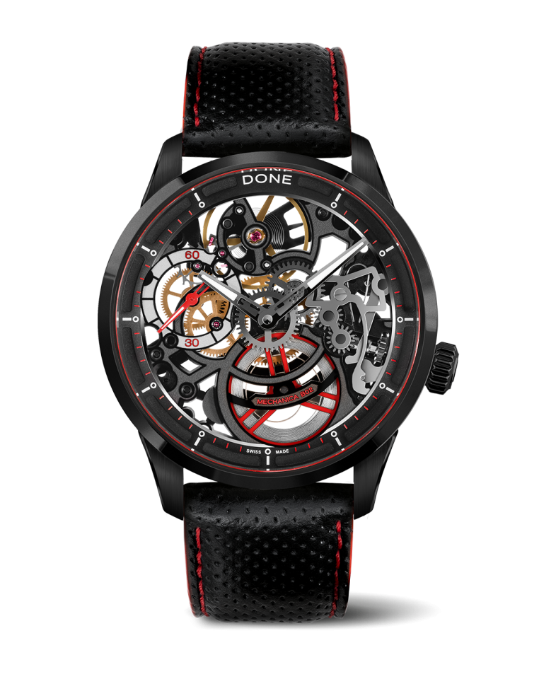 MECHANICA B02 TITANIUM / Black PVD