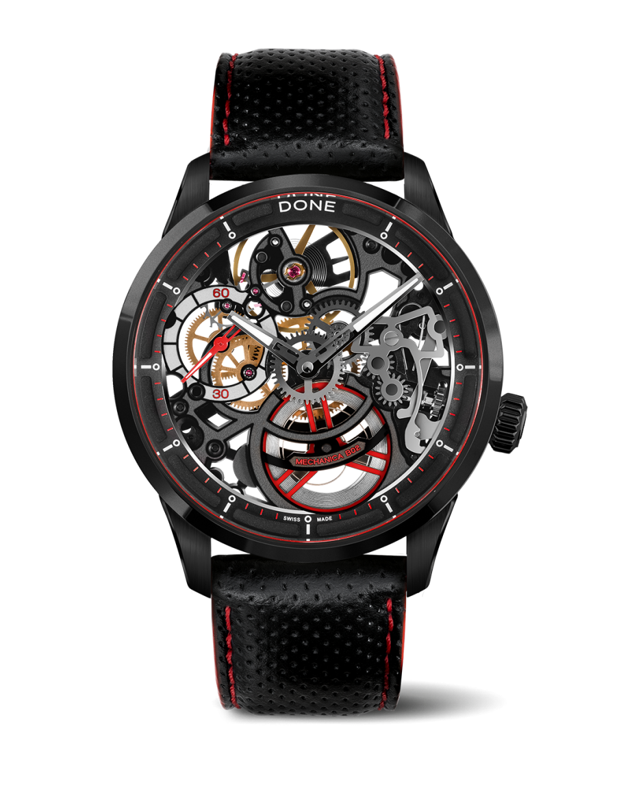 MECHANICA B02 TITANE / PVD Noir