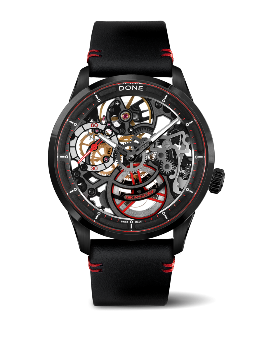 MECHANICA B02 TITANIUM / Black PVD