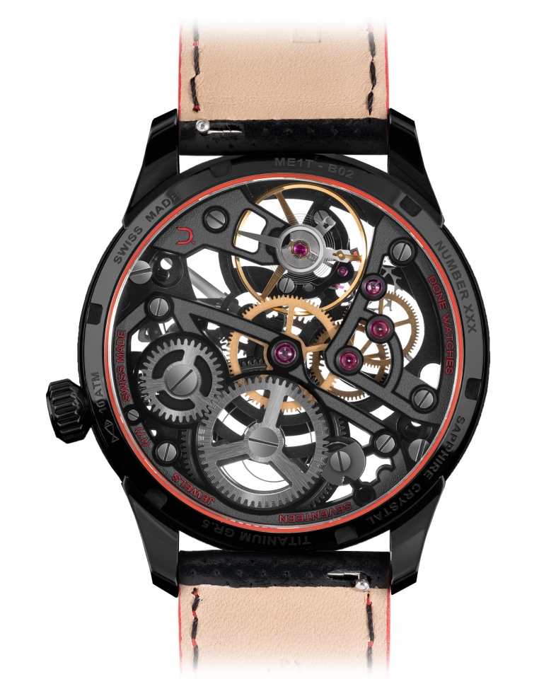MECHANICA B02 TITANE / PVD Noir