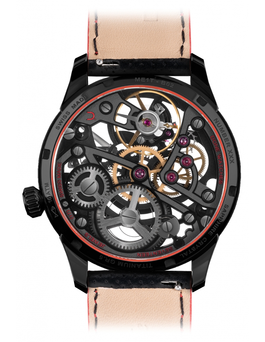 MECHANICA B02 TITANE / PVD Noir
