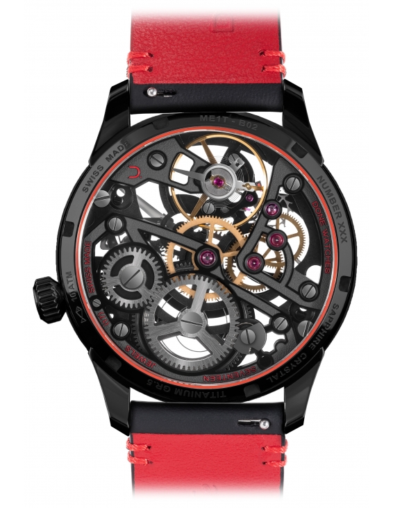 MECHANICA B02 TITANIUM / Black PVD 2