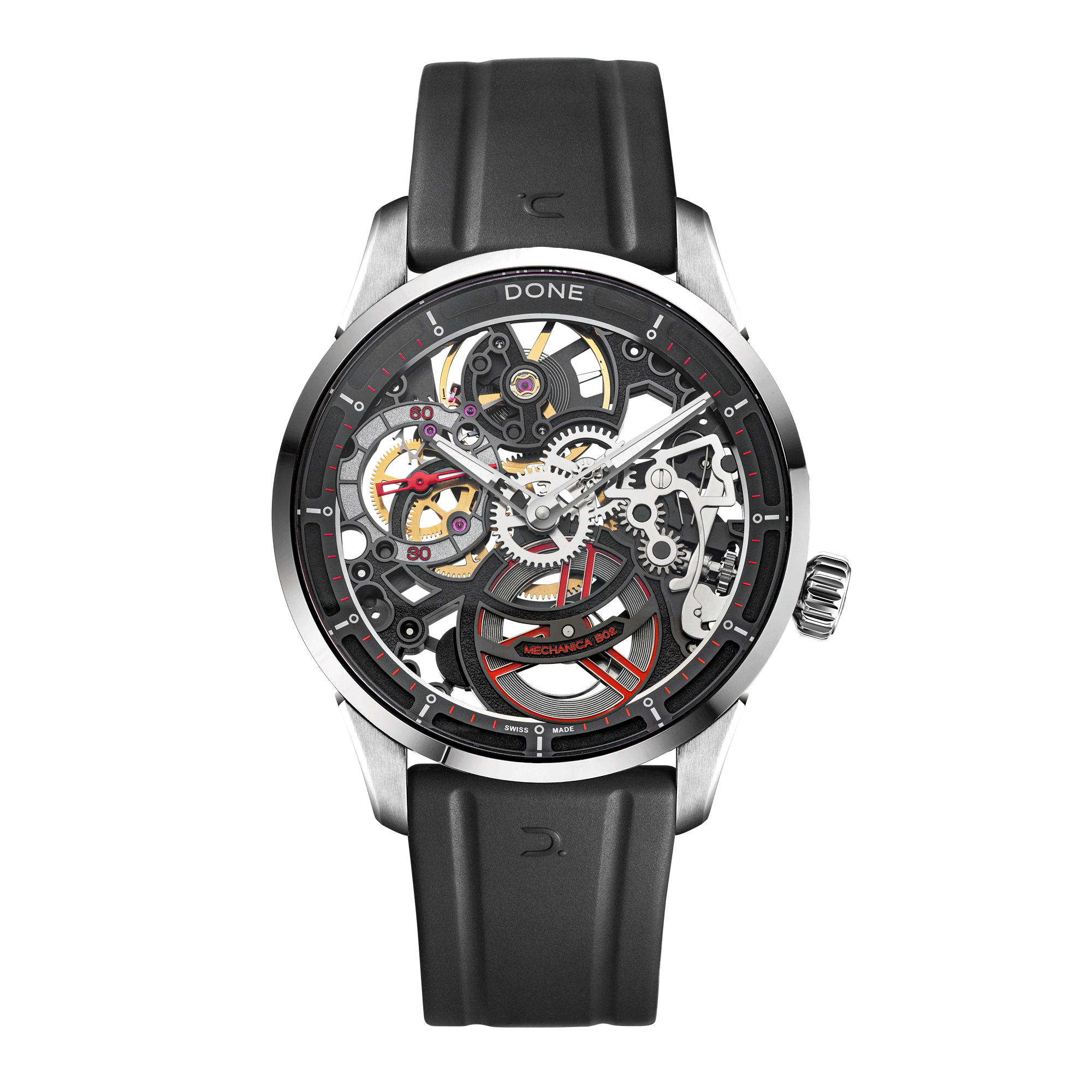 #Bracelet_Caoutchouc noir, #Bracelet_Black rubber