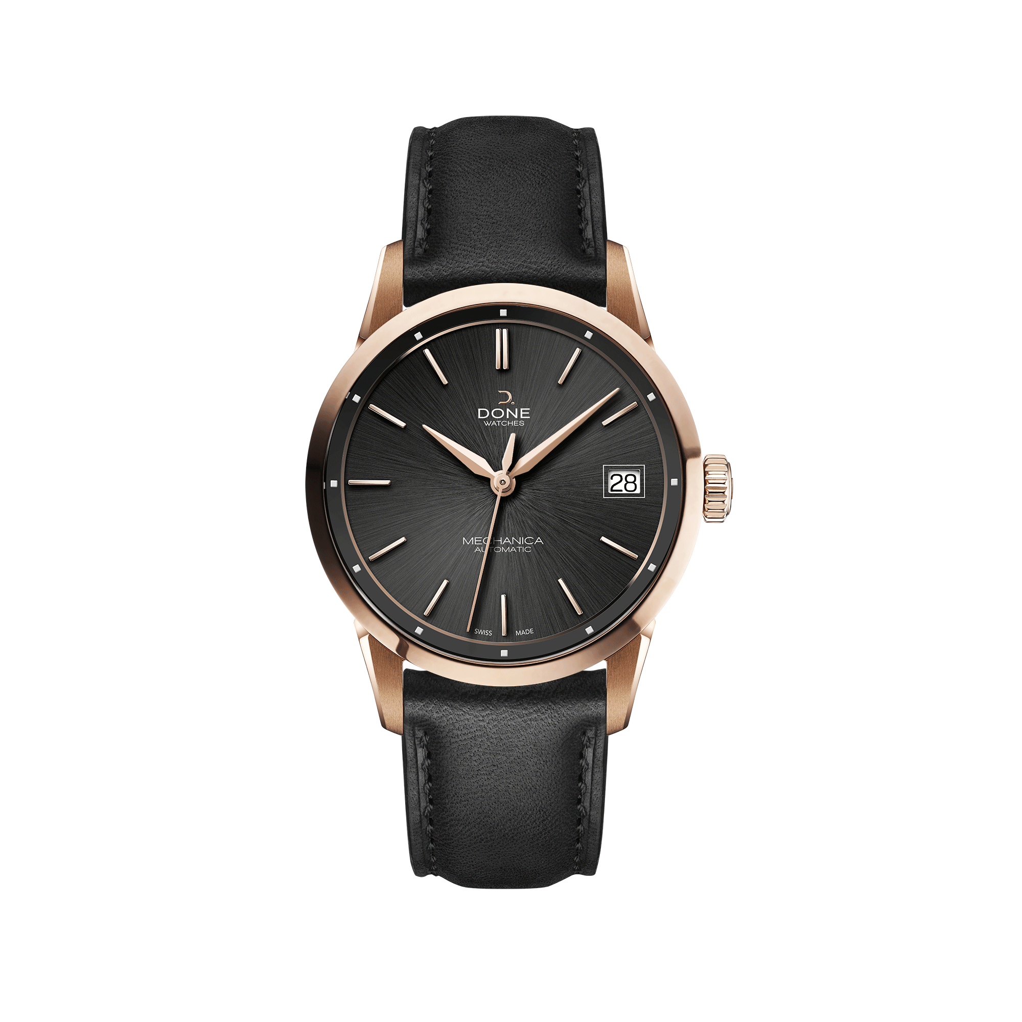 #Bracelet_Cuir noir classique, #Bracelet_Black classic leather